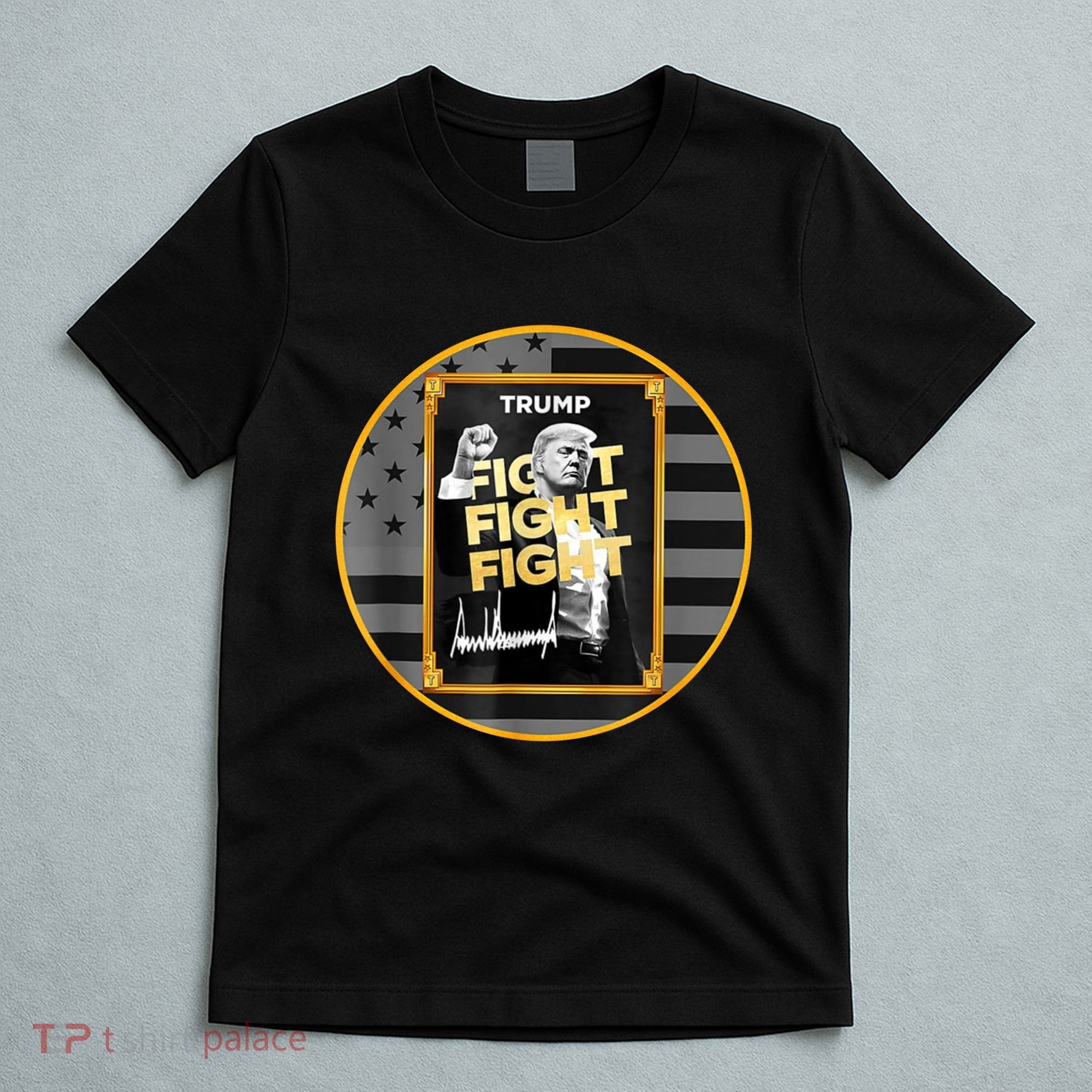 Funny Trump Fight Meme Coin Crypto President T-Shirt