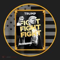 Funny Trump Fight Meme Coin Crypto President Beanie thumb 2