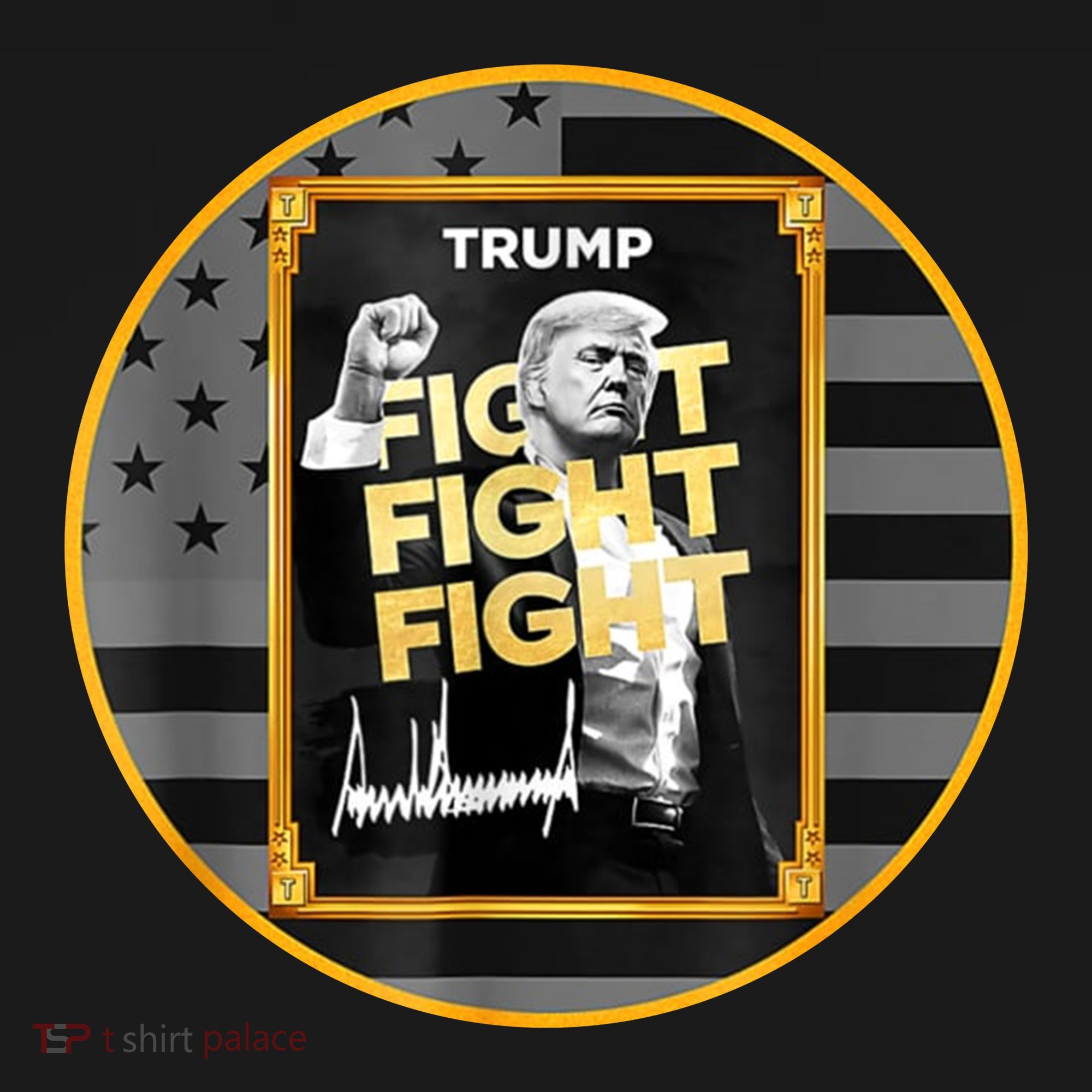 Funny Trump Fight Meme Coin Crypto President Women's Hoodie