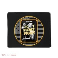 Funny Trump Fight Meme Coin Crypto President Mousepad thumb 0