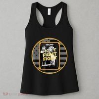 Funny Trump Fight Meme Coin Crypto President Women's Tank Top thumb 3