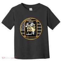 Funny Trump Fight Meme Coin Crypto President Toddler T-Shirt thumb 0