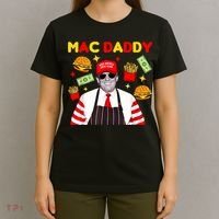 Funny Trump Fries Making Fries Mac Daddy T-Shirt thumb 4