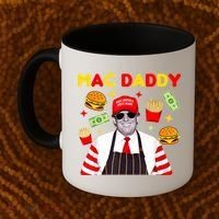 Funny Trump Fries Making Fries Mac Daddy Coffee Mug thumb 2