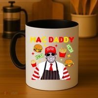 Funny Trump Fries Making Fries Mac Daddy Coffee Mug thumb 4