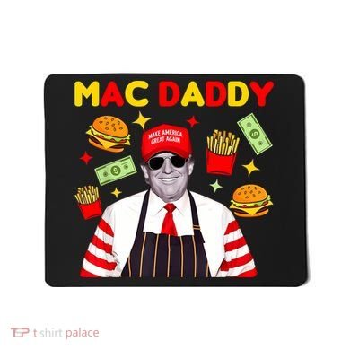 Funny Trump Fries Making Fries Mac Daddy Mousepad