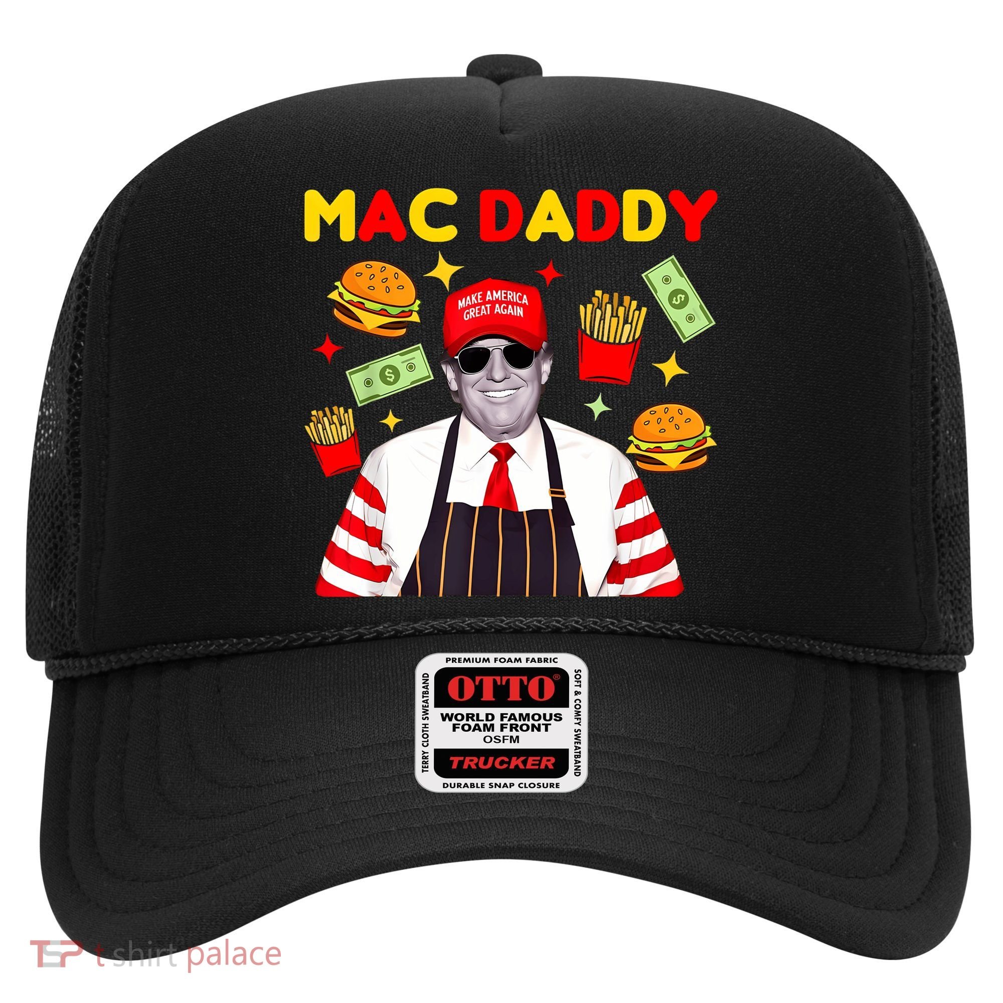 Funny Trump Fries Making Fries Mac Daddy Hat