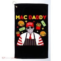 Funny Trump Fries Making Fries Mac Daddy Golf Towel thumb 0