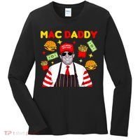 Funny Trump Fries Making Fries Mac Daddy Women's Long Sleeve Shirt thumb 0