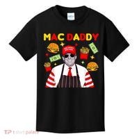 Funny Trump Fries Making Fries Mac Daddy Kids T-Shirt thumb 0