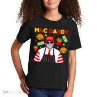 Funny Trump Fries Making Fries Mac Daddy Kids T-Shirt thumb 2