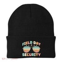 Funny Teacher Field Day Security Gift Beanie thumb 0