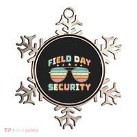 Funny Teacher Field Day Security Gift Ornament thumb 0