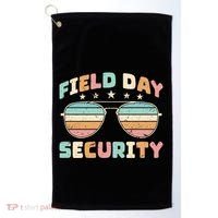 Funny Teacher Field Day Security Gift Golf Towel thumb 0