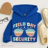Funny Teacher Field Day Security Gift Hoodie thumb 4