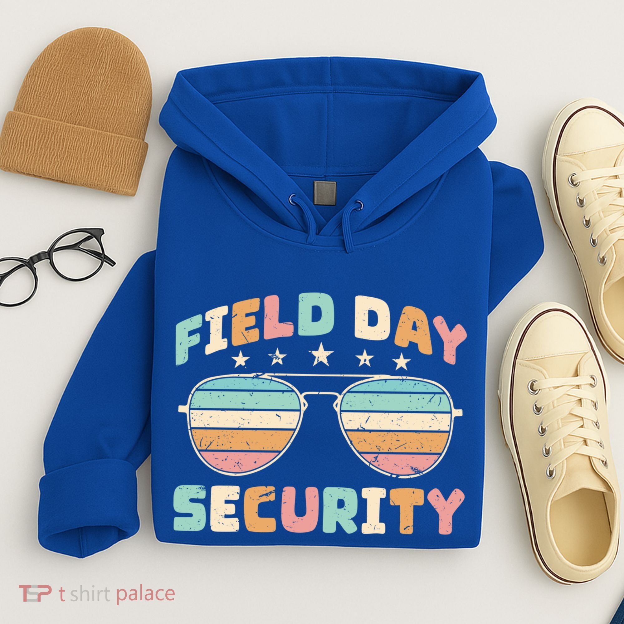 Funny Teacher Field Day Security Gift Hoodie