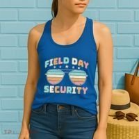Funny Teacher Field Day Security Gift Women's Tank Top thumb 2