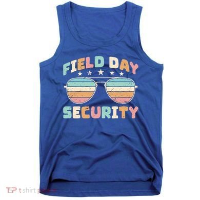 Funny Teacher Field Day Security Gift Tank Top