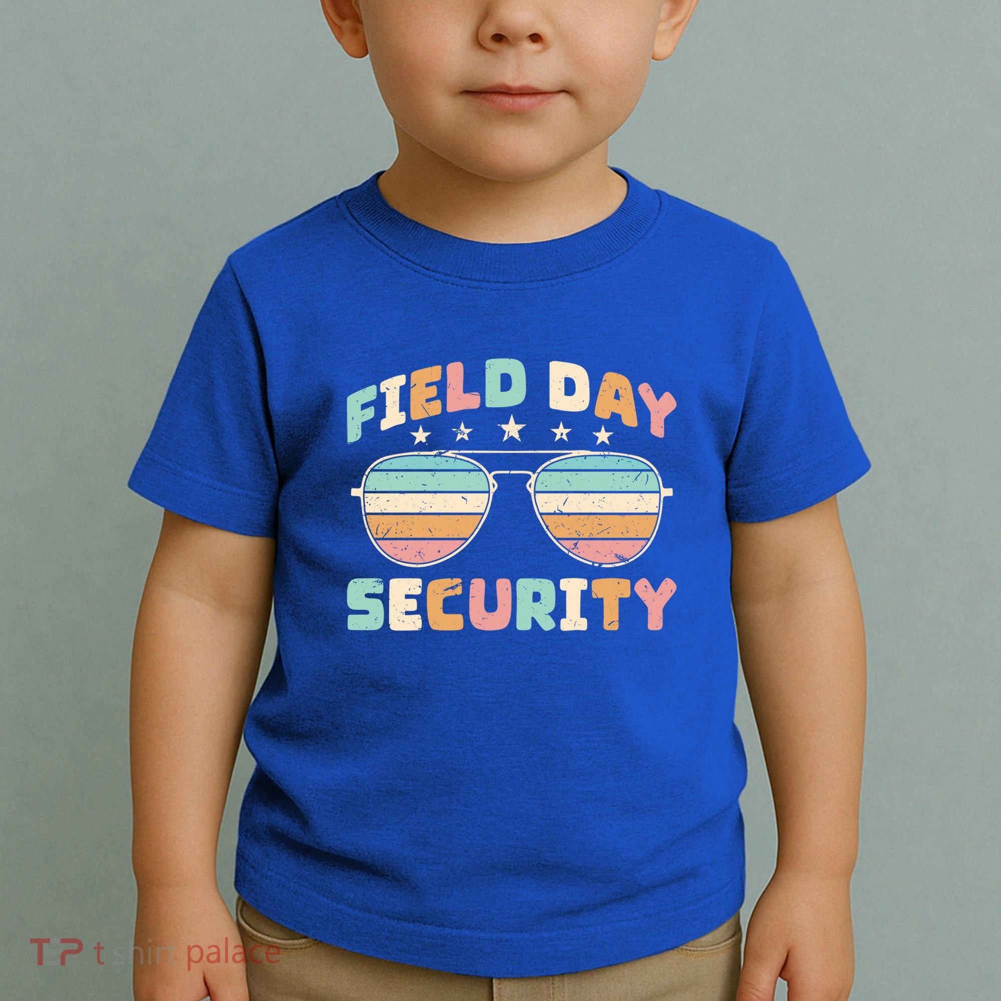 Funny Teacher Field Day Security Gift Toddler T-Shirt
