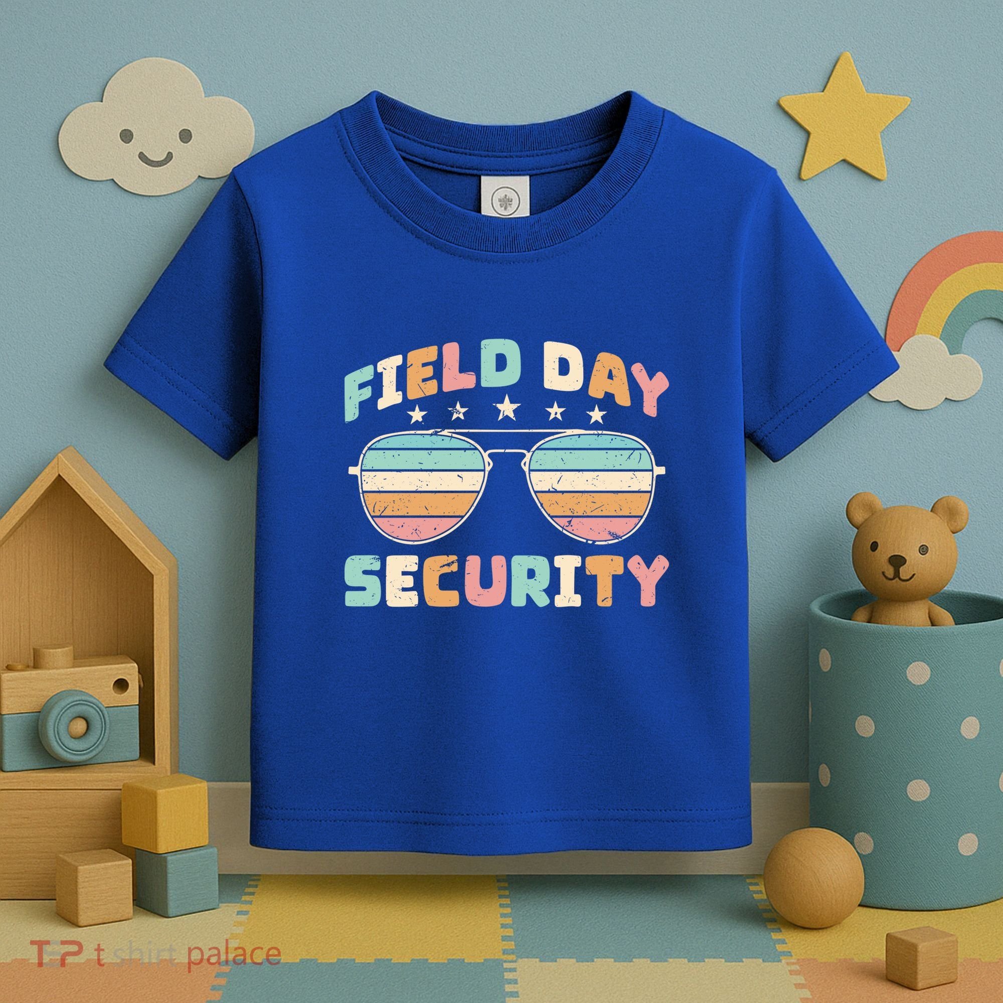 Funny Teacher Field Day Security Gift Toddler T-Shirt