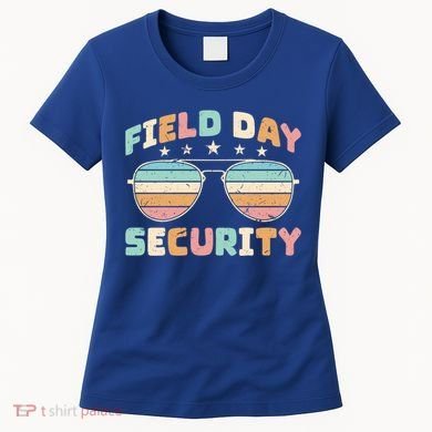 Funny Teacher Field Day Security Gift Women's T-Shirt