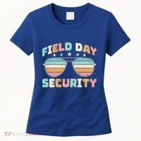 Funny Teacher Field Day Security Gift Women's T-Shirt thumb 0