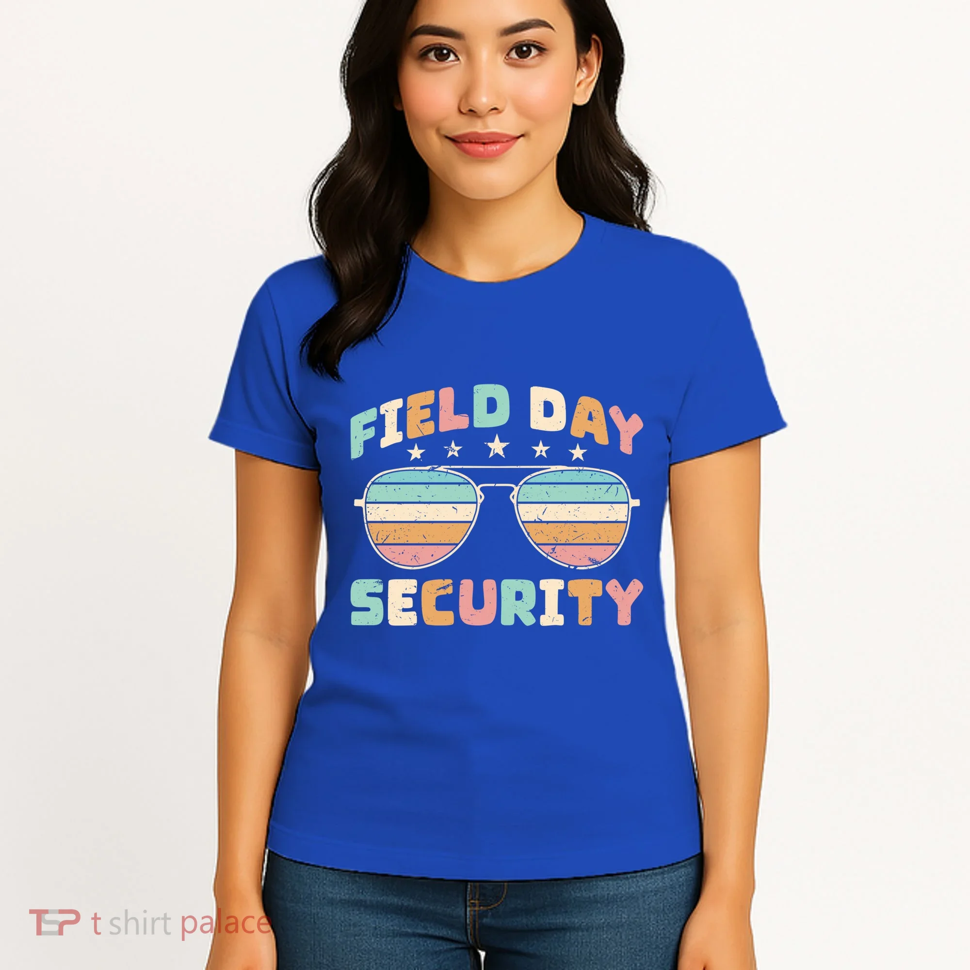 Funny Teacher Field Day Security Gift Women's T-Shirt