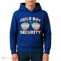 Funny Teacher Field Day Security Gift Kids Hoodie thumb 4