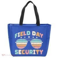 Funny Teacher Field Day Security Gift Tote Bag thumb 0