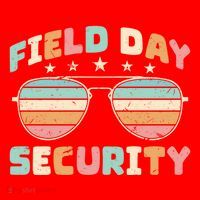 Funny Teacher Field Day Security Gift Santa Hat thumb 1