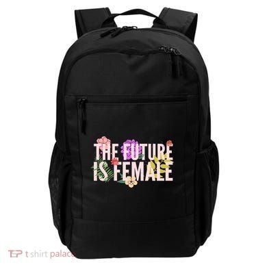 Floral The Future Is Female Backpack