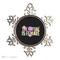 Floral The Future Is Female Ornament thumb 0