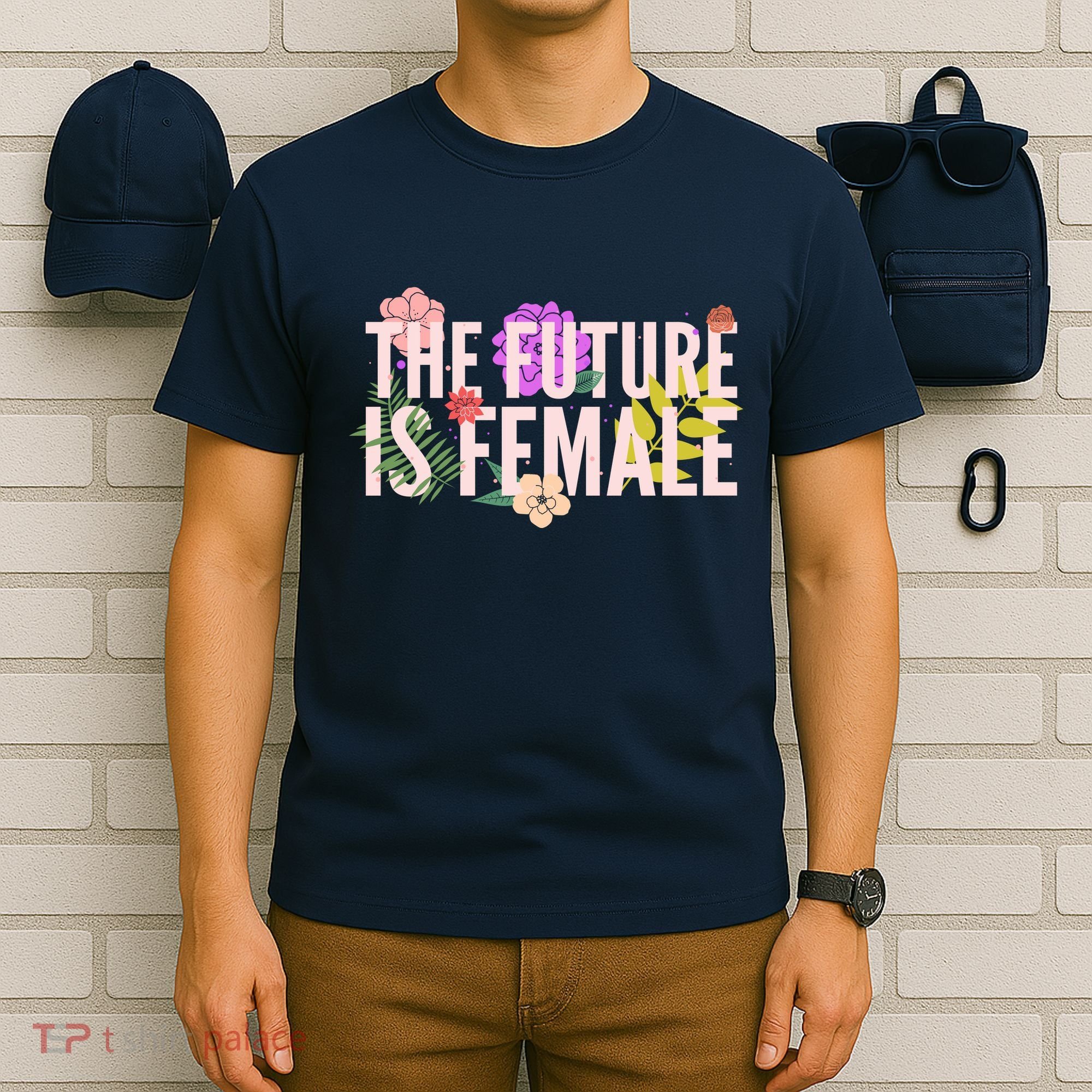 Floral The Future Is Female T-Shirt