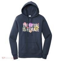 Floral The Future Is Female Women's Hoodie thumb 0