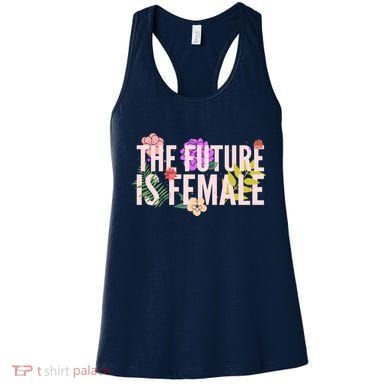 Floral The Future Is Female Women's Tank Top