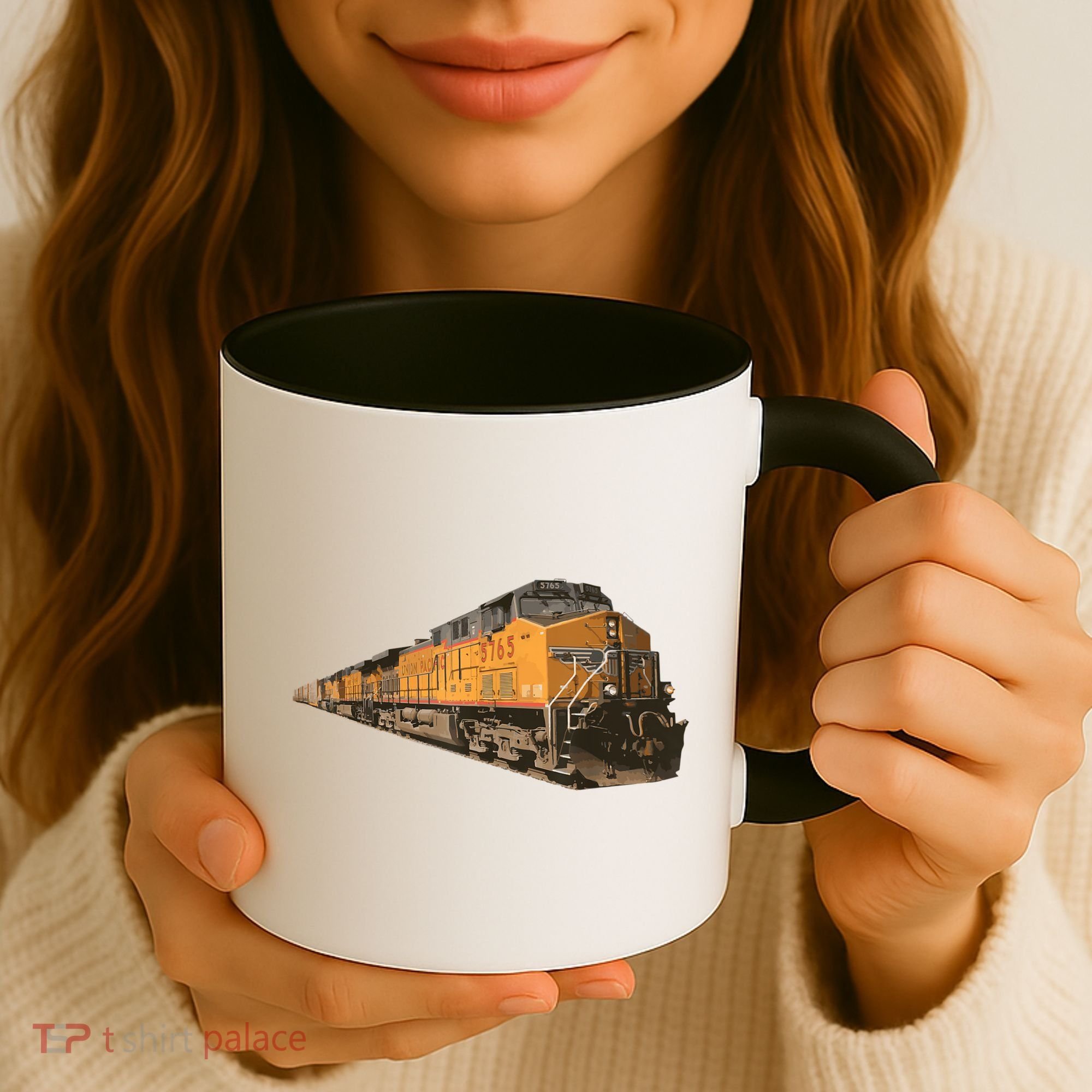 Freight Train Coffee Mug