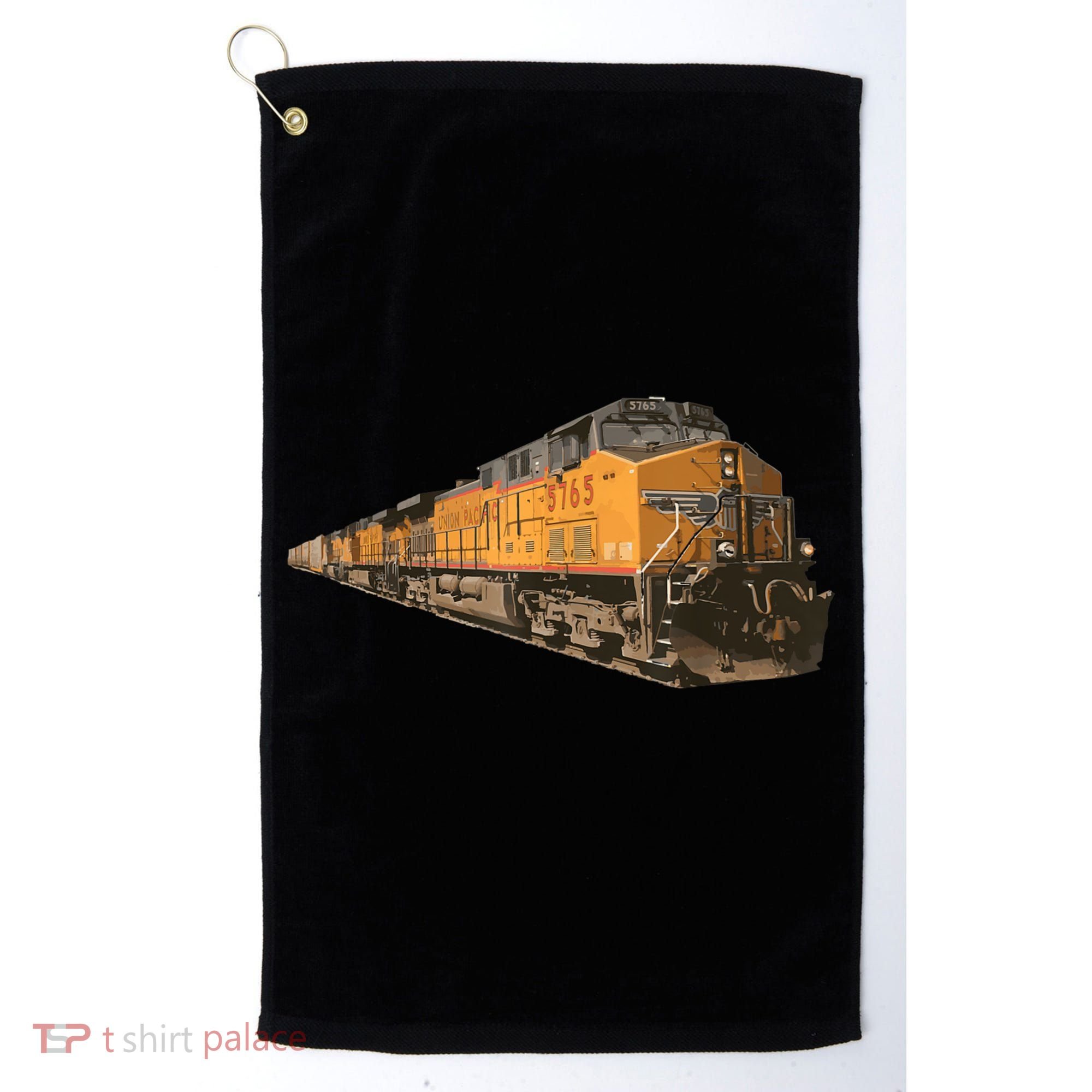 Freight Train Golf Towel