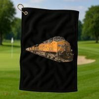 Freight Train Golf Towel thumb 1