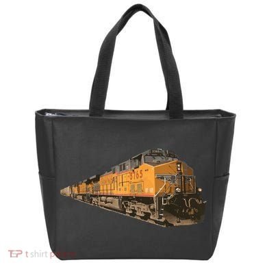 Freight Train Tote Bag