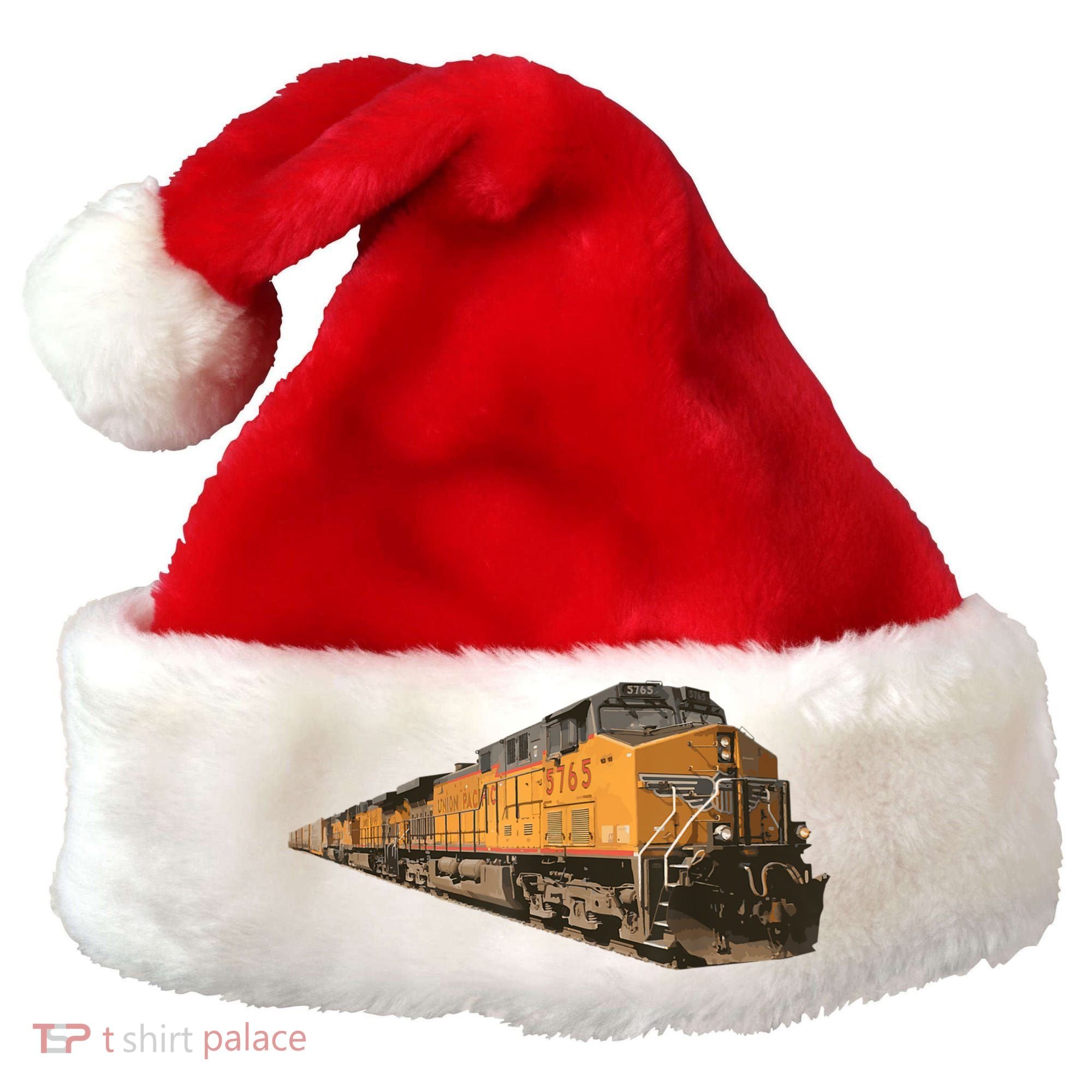 Freight Train Santa Hat