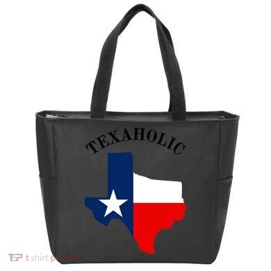 Funny Texaholic Tote Bag