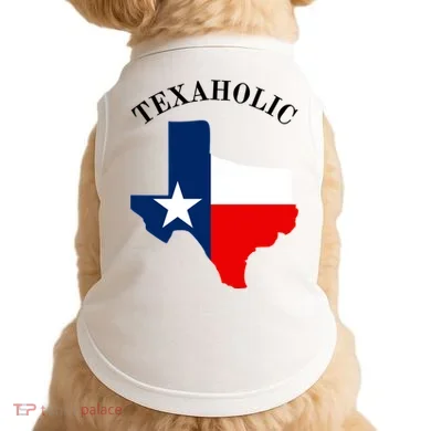 Funny Texaholic Doggie Tank