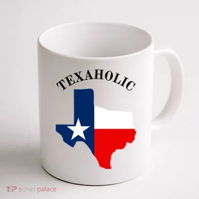 Funny Texaholic Coffee Mug back