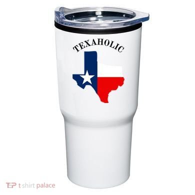 Funny Texaholic Tumbler