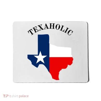 Funny Texaholic Mousepad