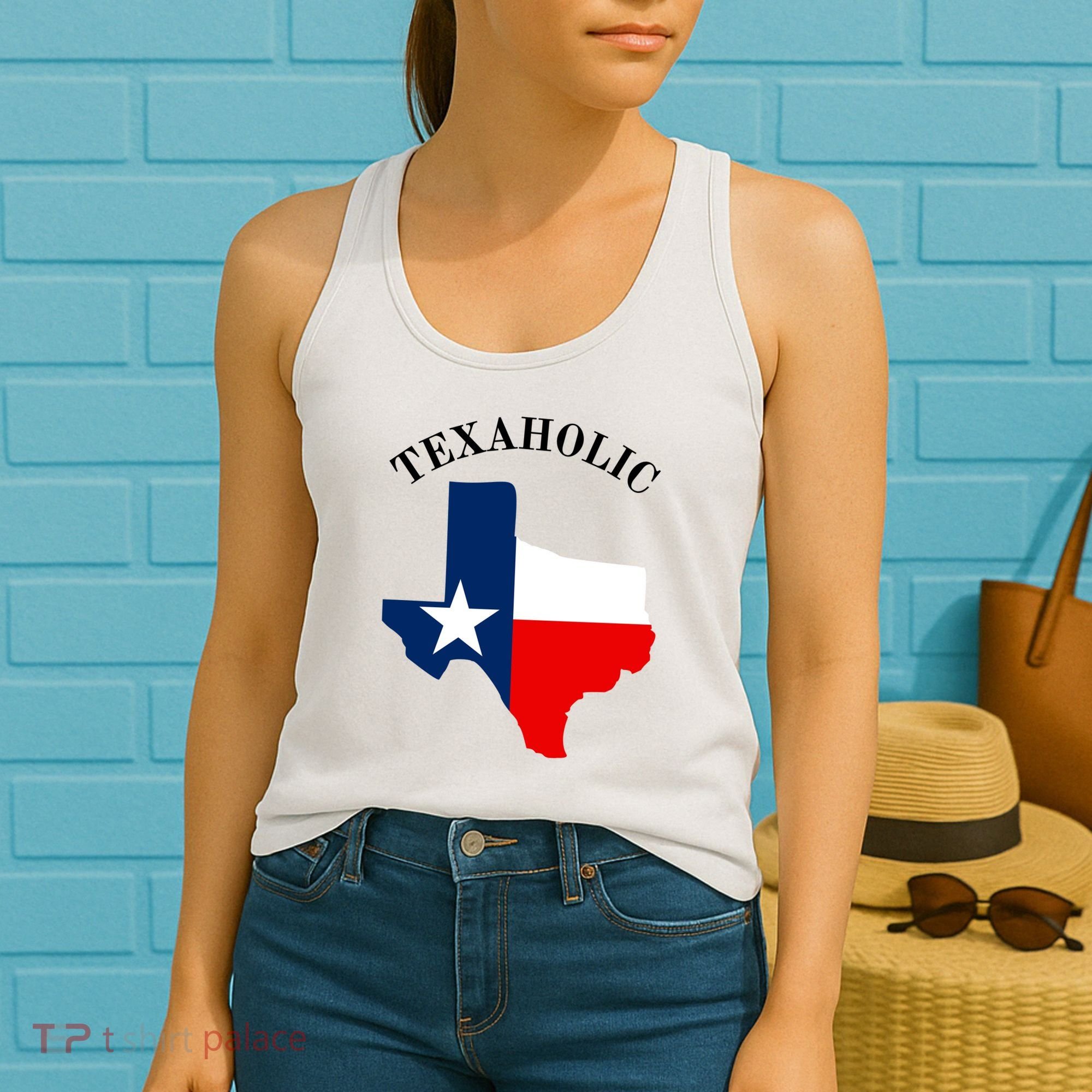 Funny Texaholic Women's Tank Top