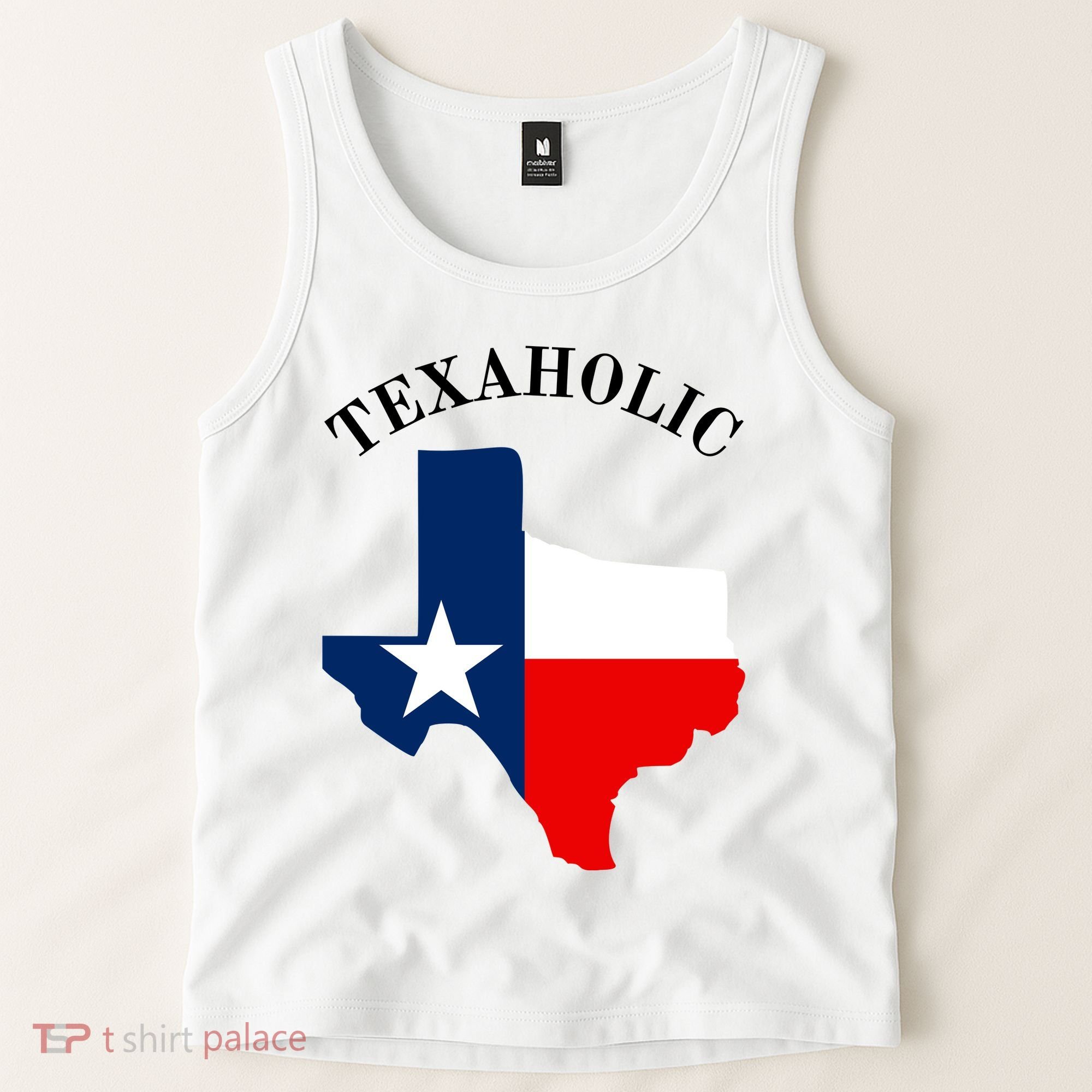 Funny Texaholic Tank Top
