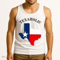 Funny Texaholic Tank Top thumb 3