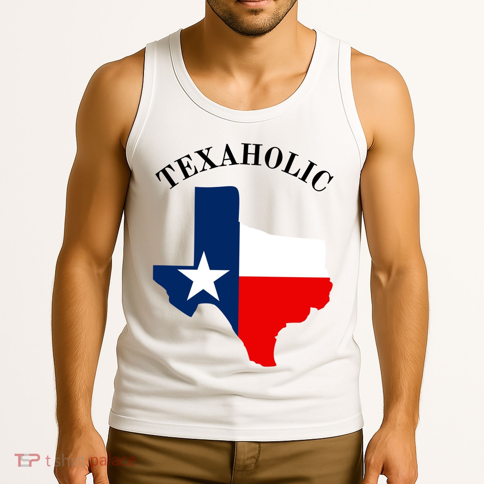 Funny Texaholic Tank Top
