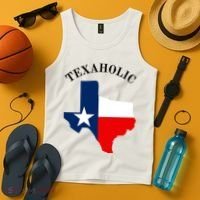 Funny Texaholic Tank Top thumb 4